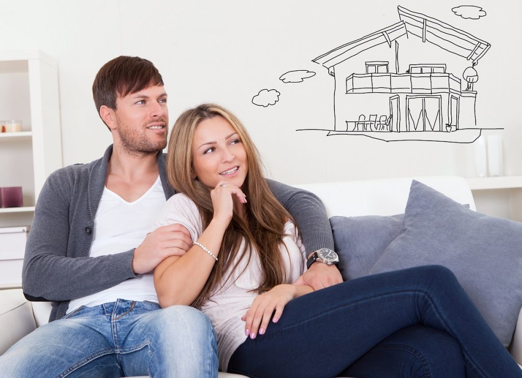 Couple Thinking about buying a new home